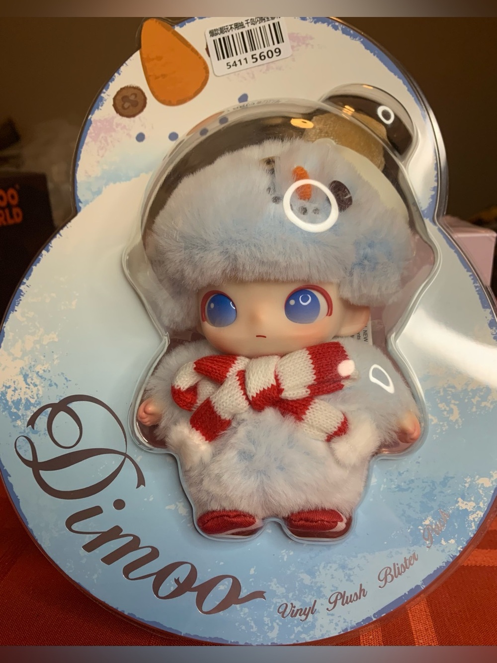 Pop Mart Dimoo Snowman Vinyl Plush